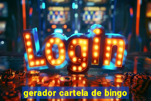 gerador cartela de bingo